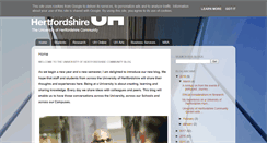 Desktop Screenshot of blogs.herts.ac.uk